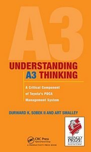 Couverture du livre Understanding A3 Thinking de Durward K. Sobek & Art Smalley