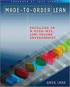 Couverture du livre Made to order Lean de Greg Lane